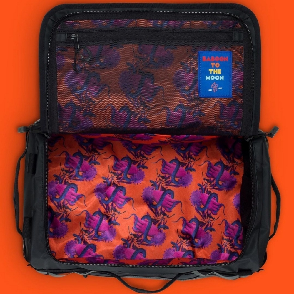 SOLD**** Baboon to the moon gobag elemental black